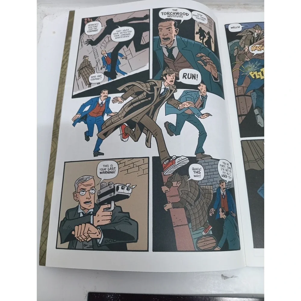 Doctor Who Comic Book Lot Of 3 The Time Machination, Black Death/White Life Etc